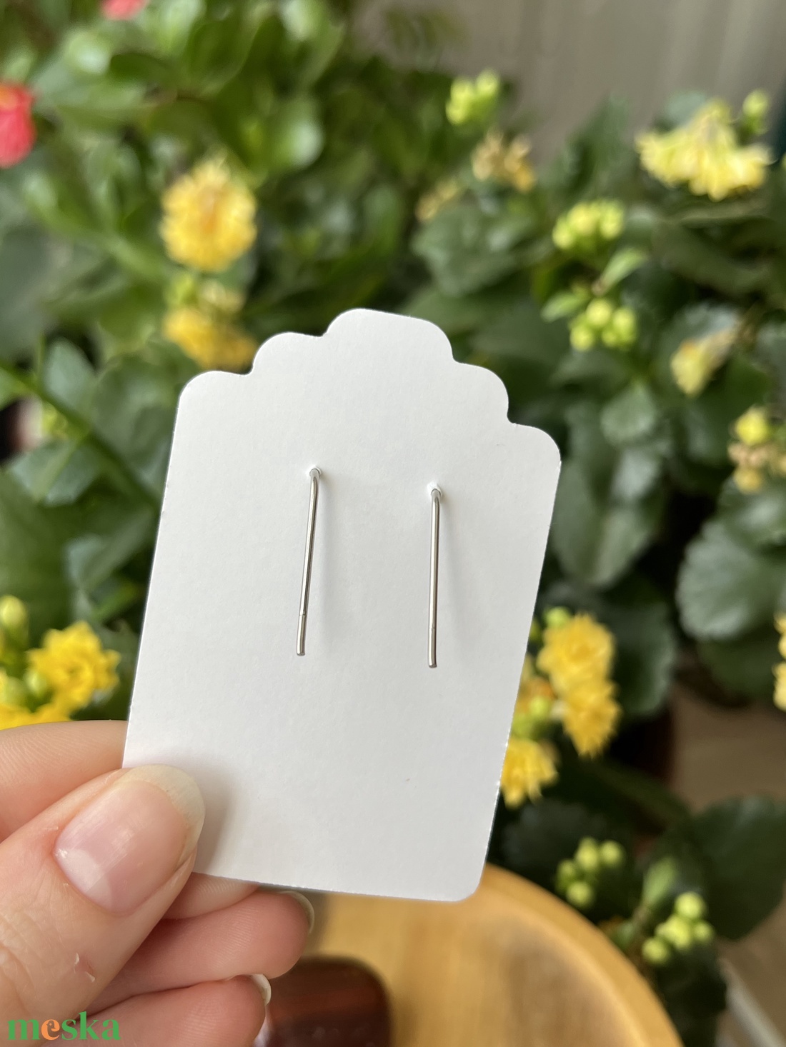 Cuki papagájos gyöngy fülbevaló - ékszer - fülbevaló - lógó fülbevaló - Meska.hu