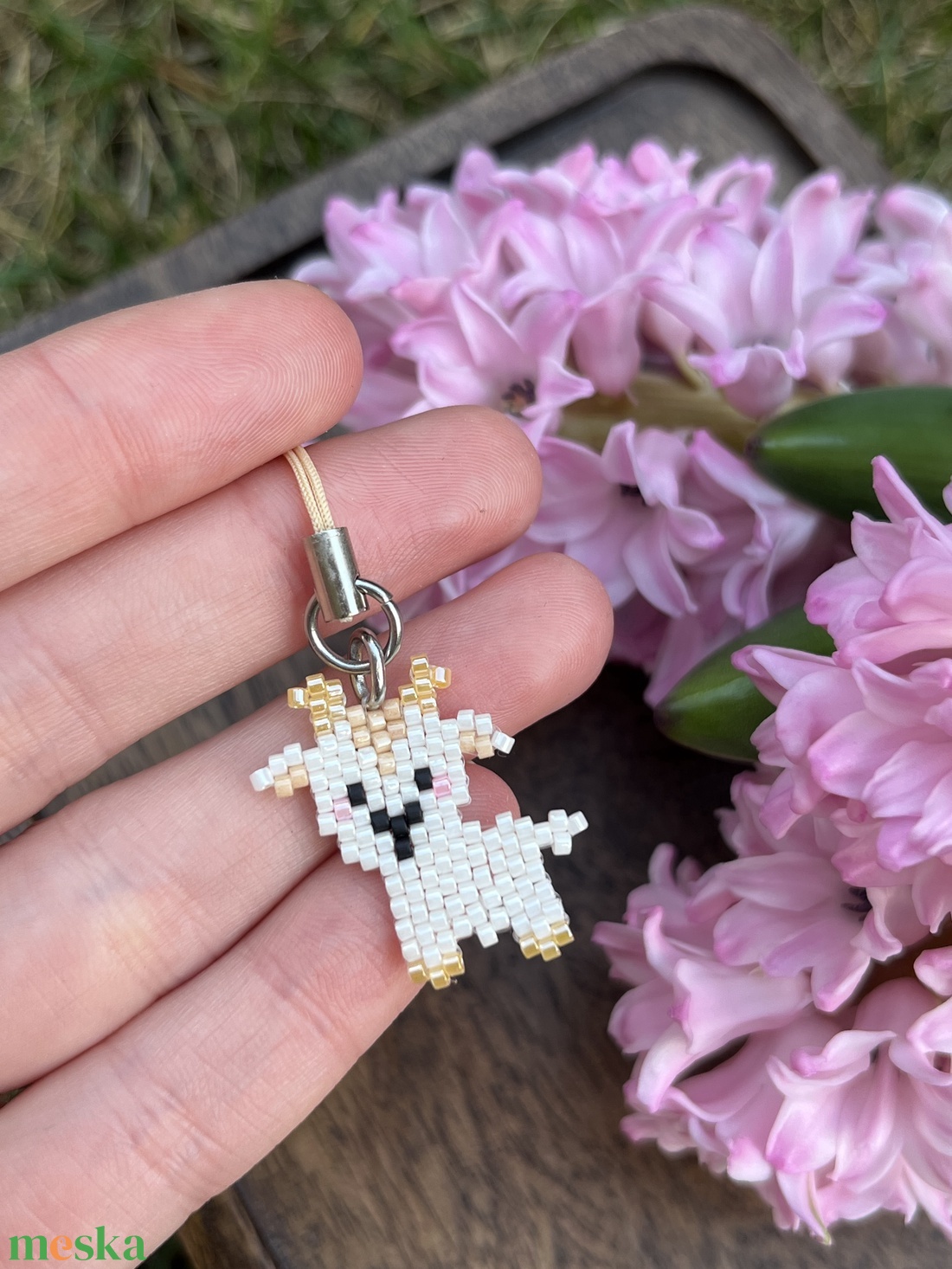 Kecske táskadísz - táska & tok - kulcstartó & táskadísz - táskadísz - Meska.hu