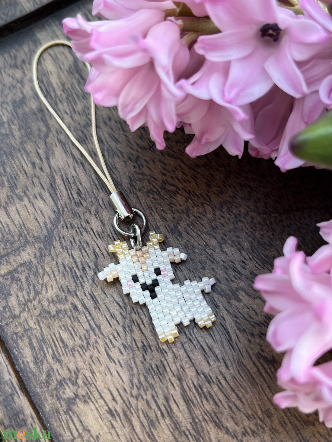 Kecske táskadísz - táska & tok - kulcstartó & táskadísz - táskadísz - Meska.hu