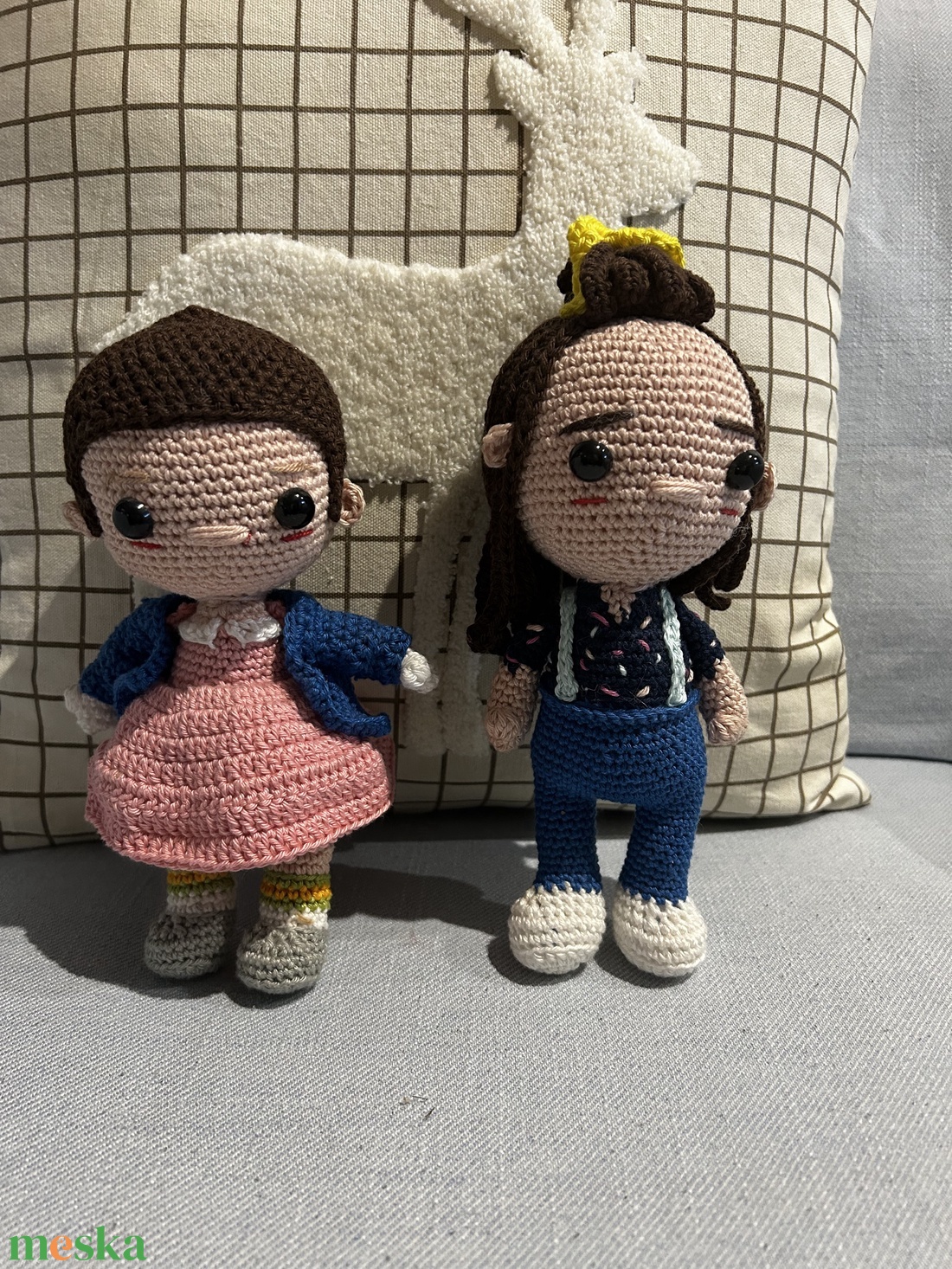 Stranger things babák - játék & sport - baba & babaház - baba - Meska.hu