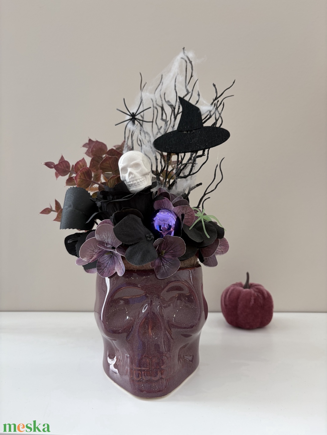 Haláli - Halloweeni asztaldísz - otthon & életmód - dekoráció - halloween - halloweeni asztaldísz - Meska.hu