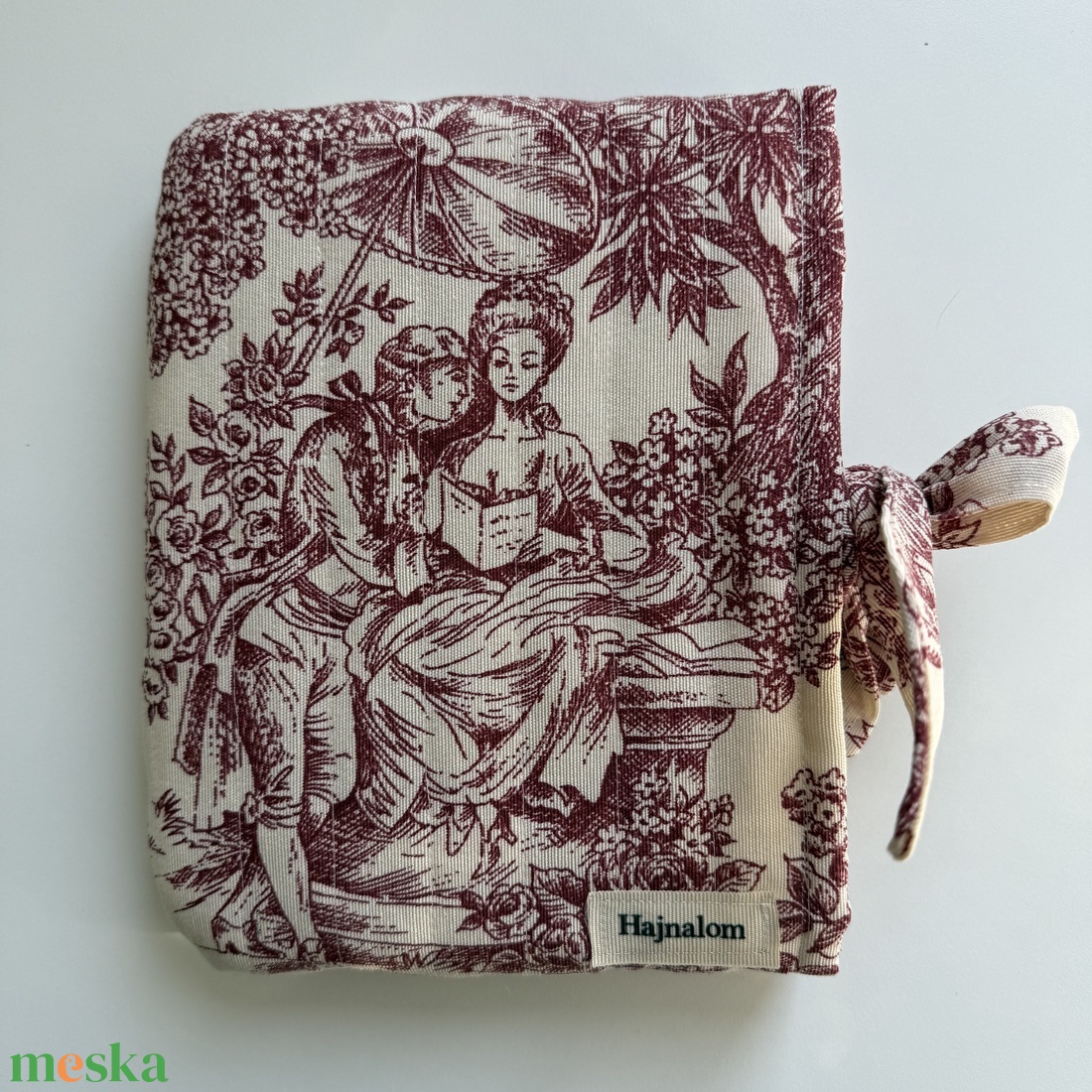 Vintage Könyvtartó, kézzel varrott  - könyv & zene - könyvtok - Meska.hu