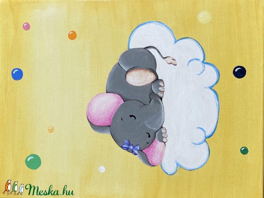 Sleepy elephant - játék & sport - Meska.hu