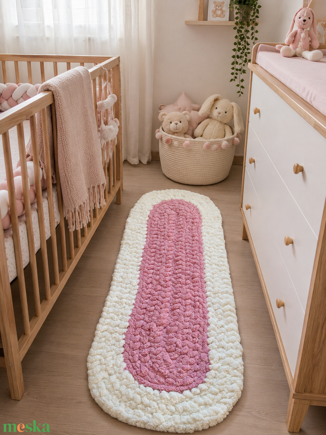 Puha horgolt baba szőnyeg � egyedi kézzel készült ajándék babaszobába lenne jó. - baba - mama - baba játékok - játszószőnyeg - Meska.hu