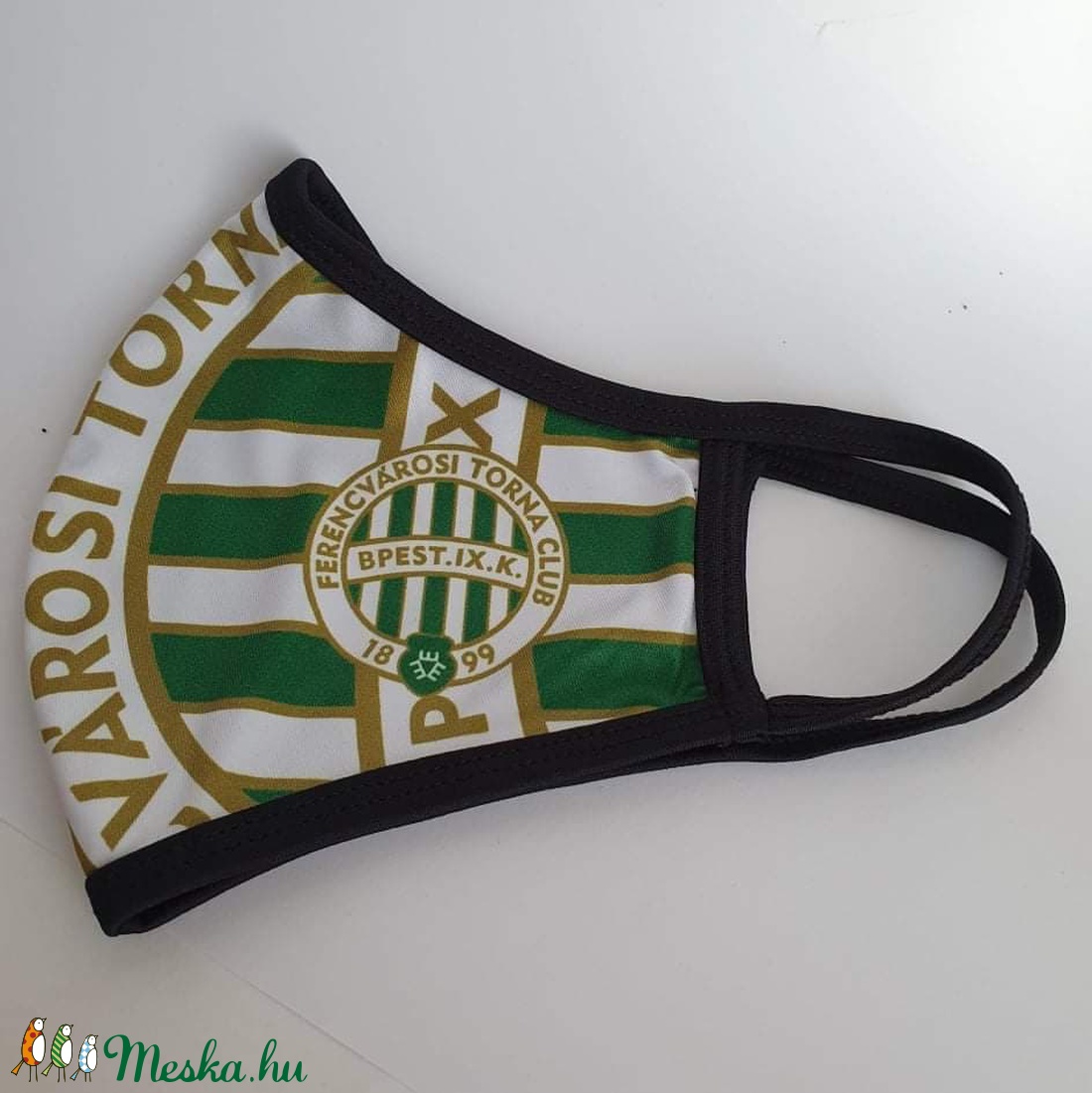 Fradis Zöld-fehér Maszk - férfi & uniszex - férfi & uniszex - Meska.hu