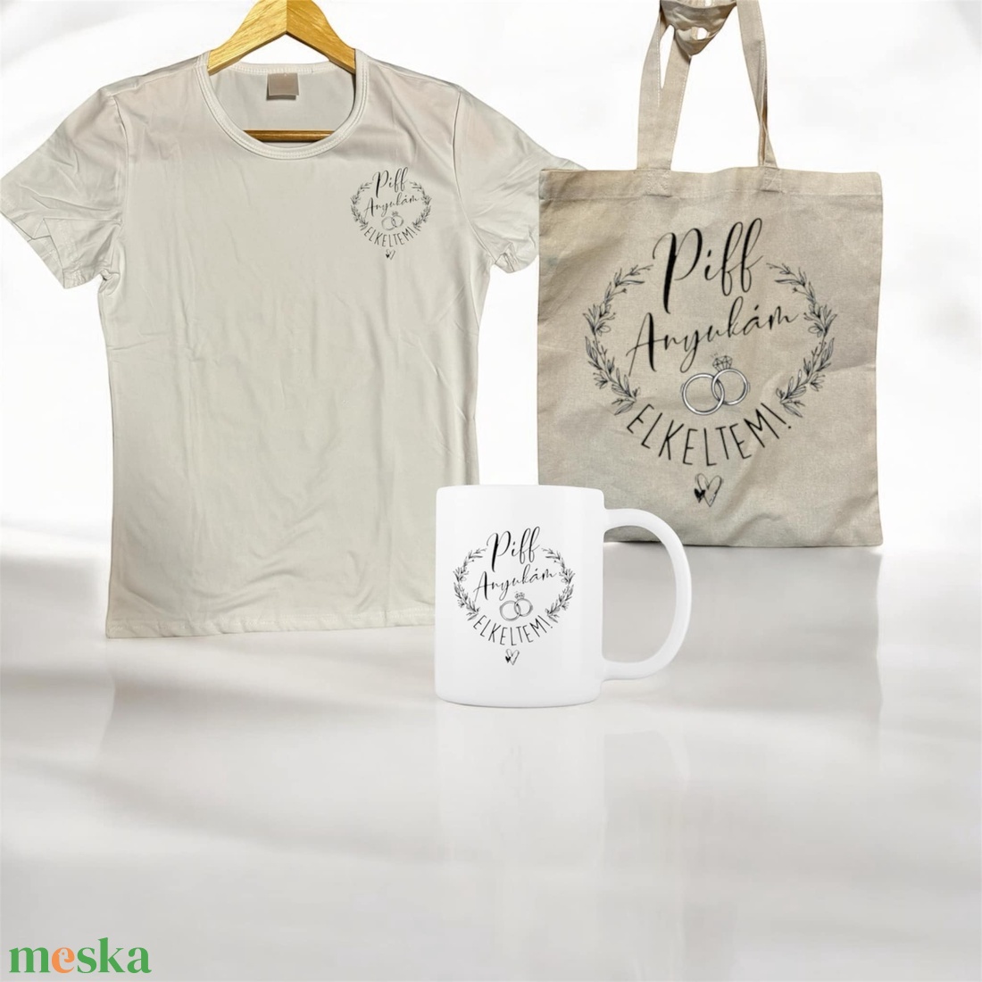 Lánybúcsús szett - egyedi mintával - esküvő - lánybúcsú - Meska.hu