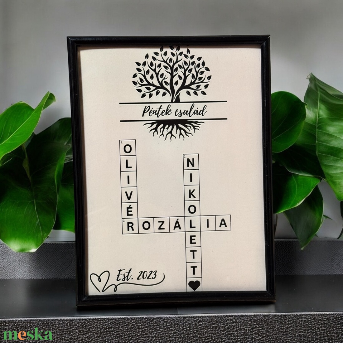 Egyedi családi keresztnév-rejtvény emlékposzterek - otthon & életmód - dekoráció - kép & falikép - poszter - Meska.hu Egyedi családi keresztnév-rejtvény emlékposzterek - otthon & életmód - dekoráció - kép & falikép - poszter - Meska.hu