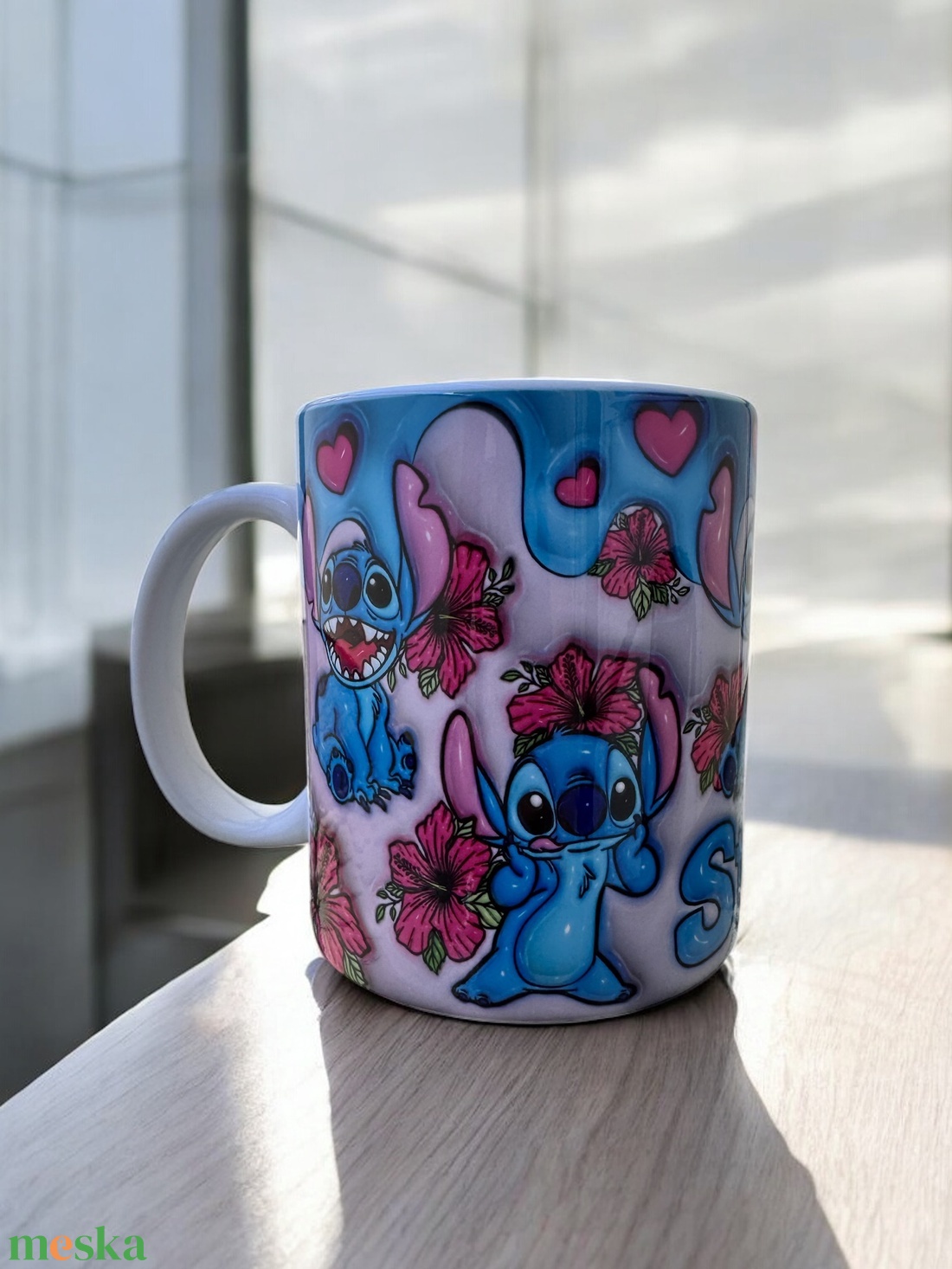 3D hatású Stich bögre - otthon & életmód - konyhafelszerelés, tálalás - tálalás - bögre & csésze - Meska.hu 3D hatású Stich bögre - otthon & életmód - konyhafelszerelés, tálalás - tálalás - bögre & csésze - Meska.hu