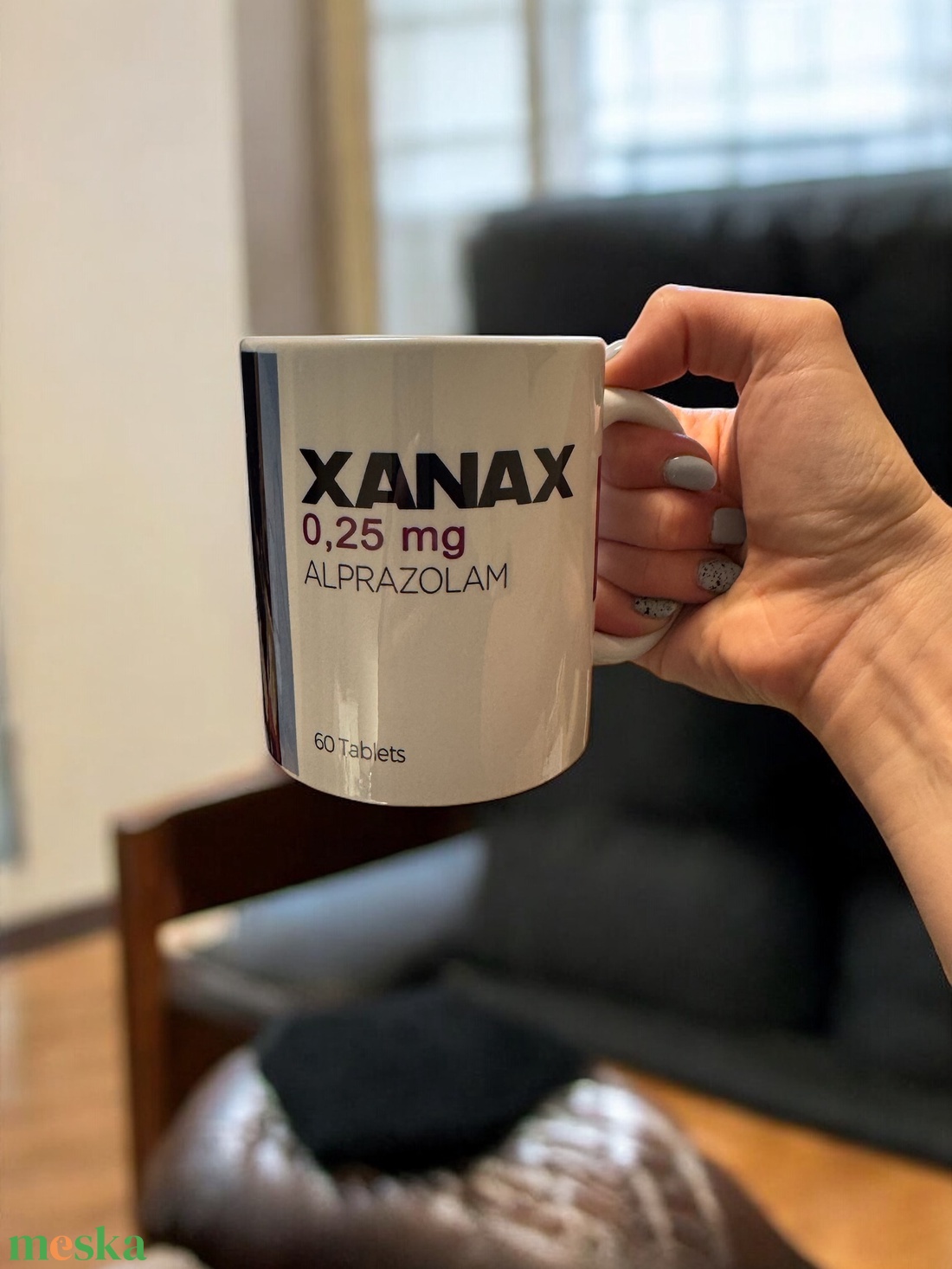 Xanax bögre - otthon & életmód - konyhafelszerelés, tálalás - tálalás - bögre & csésze - Meska.hu