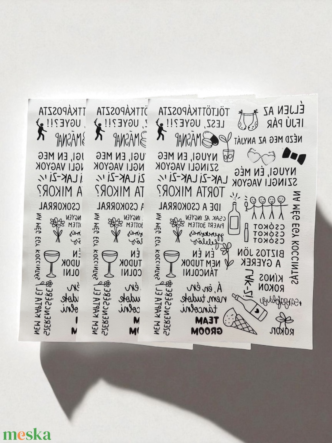 Ideiglenes esküvői tetoválás - esküvő - lánybúcsú - Meska.hu Ideiglenes esküvői tetoválás - esküvő - lánybúcsú - Meska.hu