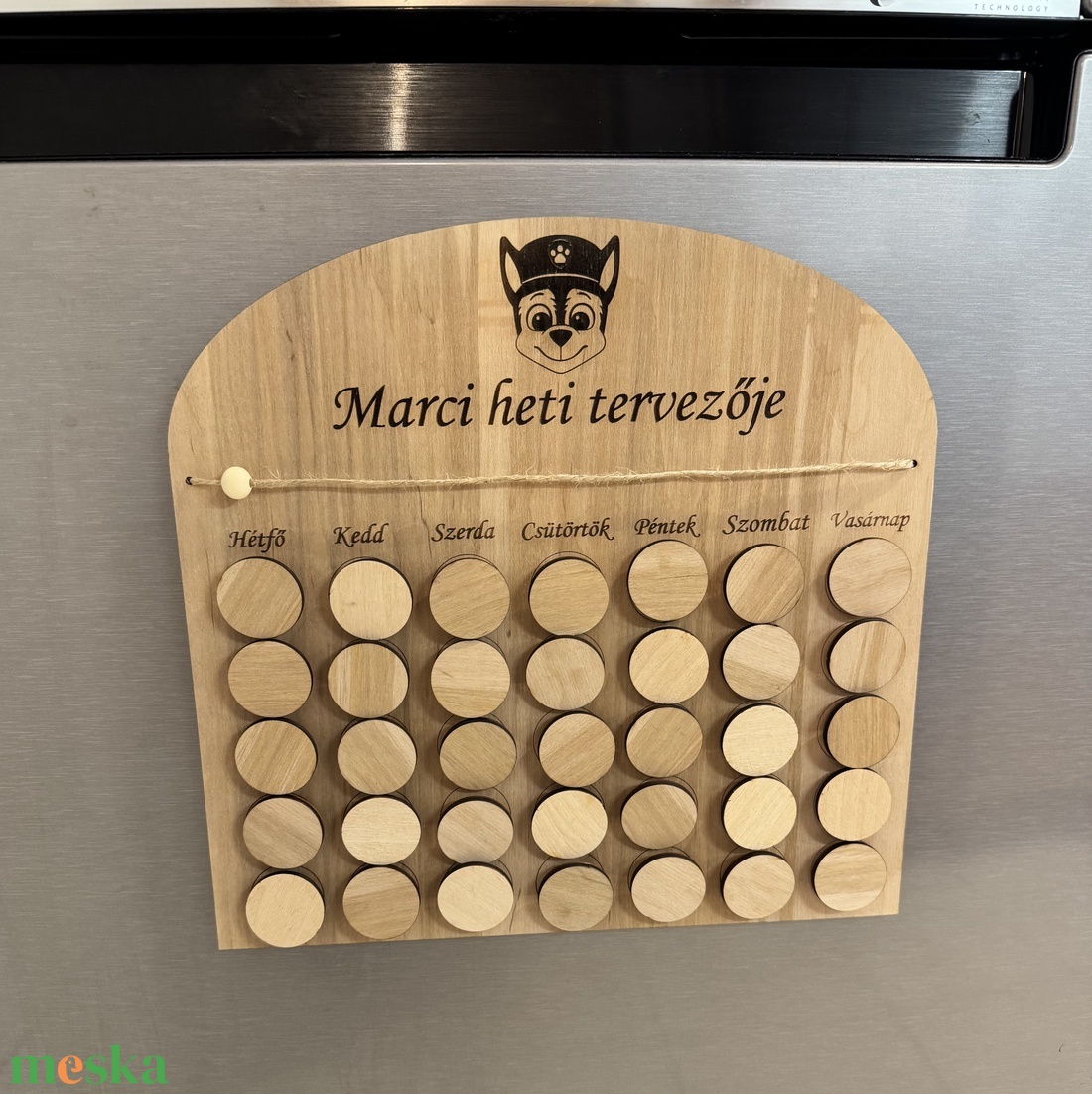 Napirend tervező gyerekeknek - DIY - otthon & életmód - babaszoba, gyerekszoba - gyerek névtábla - Meska.hu