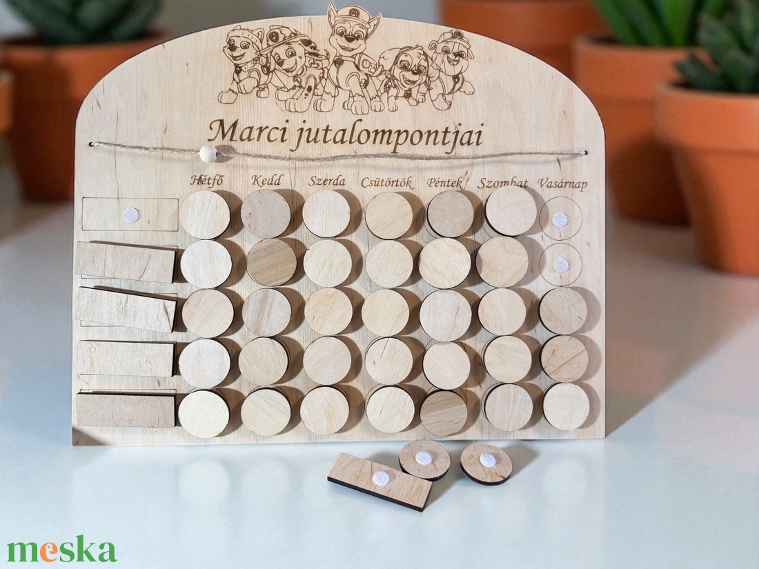 Jutalomtábla gyerekeknek - DIY - otthon & életmód - babaszoba, gyerekszoba - gyerek névtábla - Meska.hu