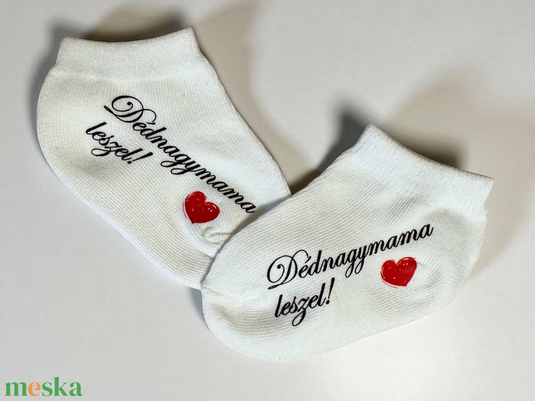 Bababejelentő zokni - játék & sport - baba & babaház - babaruha, babakellék - Meska.hu