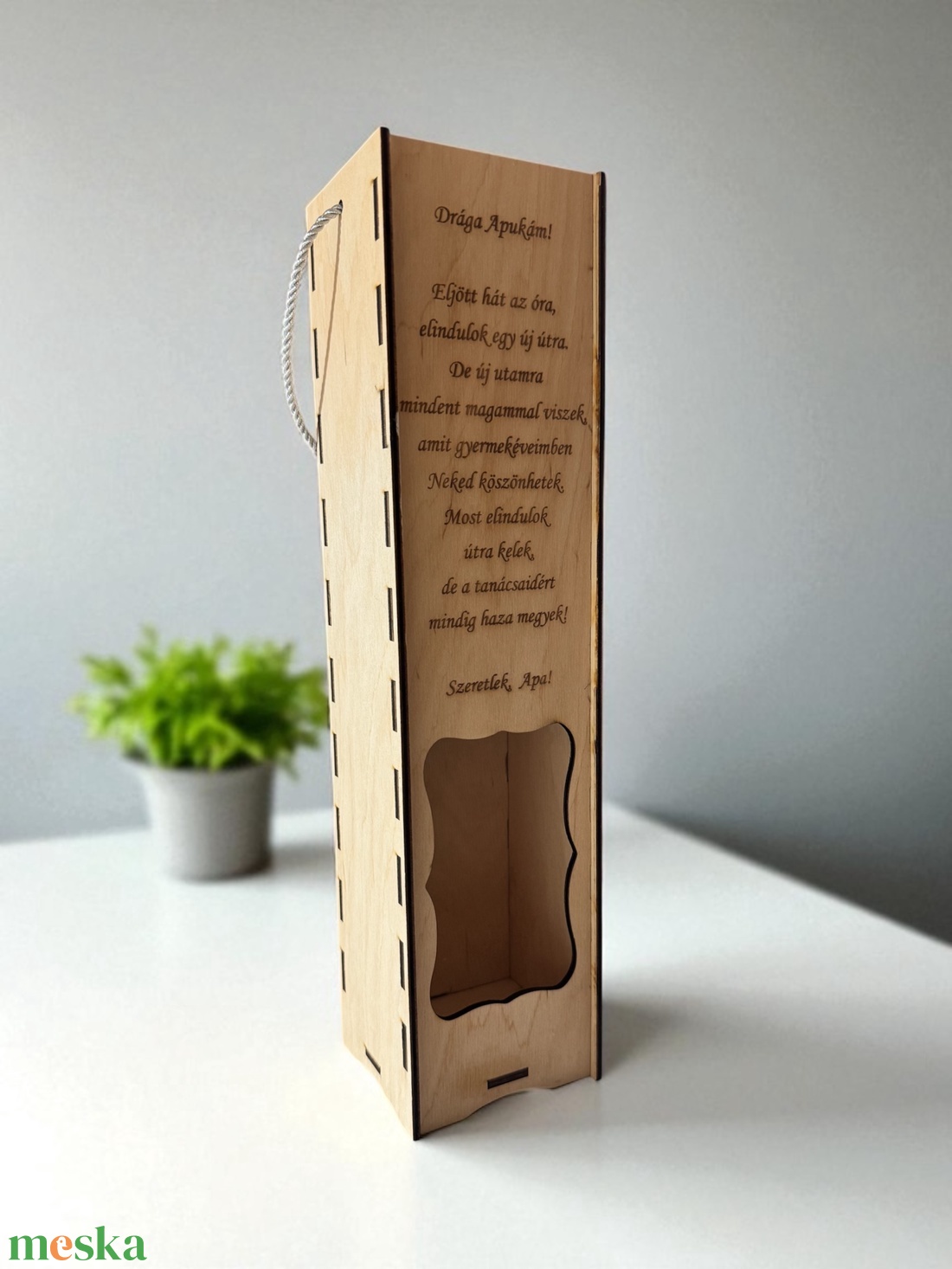 Szülőköszöntő pálinkatartó - esküvő - emlék & ajándék - szülőköszöntő ajándék - Meska.hu