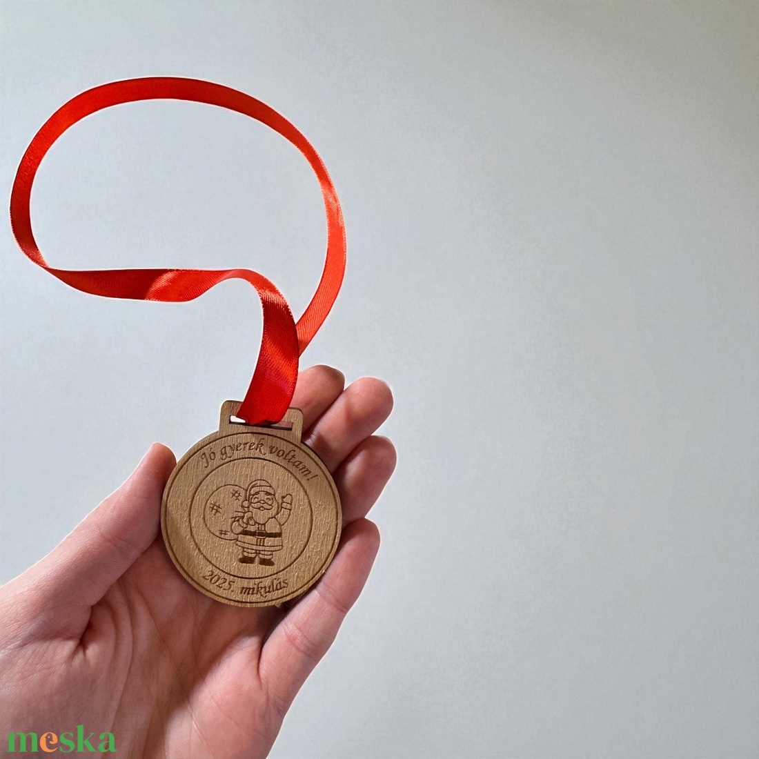 Jó gyerek voltam! érem - Mikulás ajándék - karácsony - mikulás - mikulás ajándékok - Meska.hu
