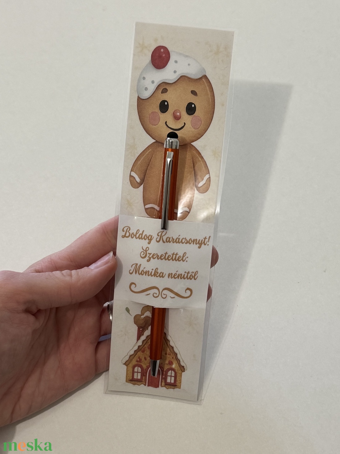 Apró karácsonyi ajándék - toll tartó formában - otthon & életmód - papír, írószer - ceruza & toll - Meska.hu