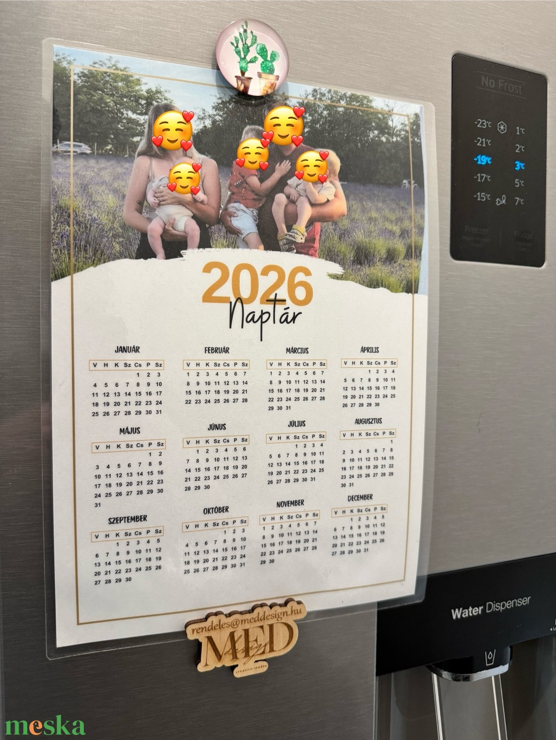 Egyedi 2026-os hűtőnaptár - otthon & életmód - papír, írószer - naptár & tervező - Meska.hu Egyedi 2026-os hűtőnaptár - otthon & életmód - papír, írószer - naptár & tervező - Meska.hu