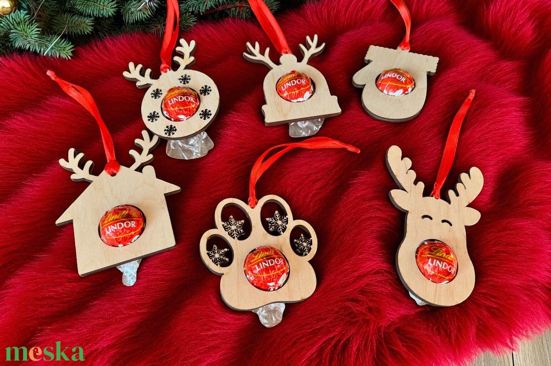 Karacsonyfadísz - Lindt csokitartós - karácsony - karácsonyi lakásdekoráció - karácsonyfadíszek - Meska.hu Karacsonyfadísz - Lindt csokitartós - karácsony - karácsonyi lakásdekoráció - karácsonyfadíszek - Meska.hu