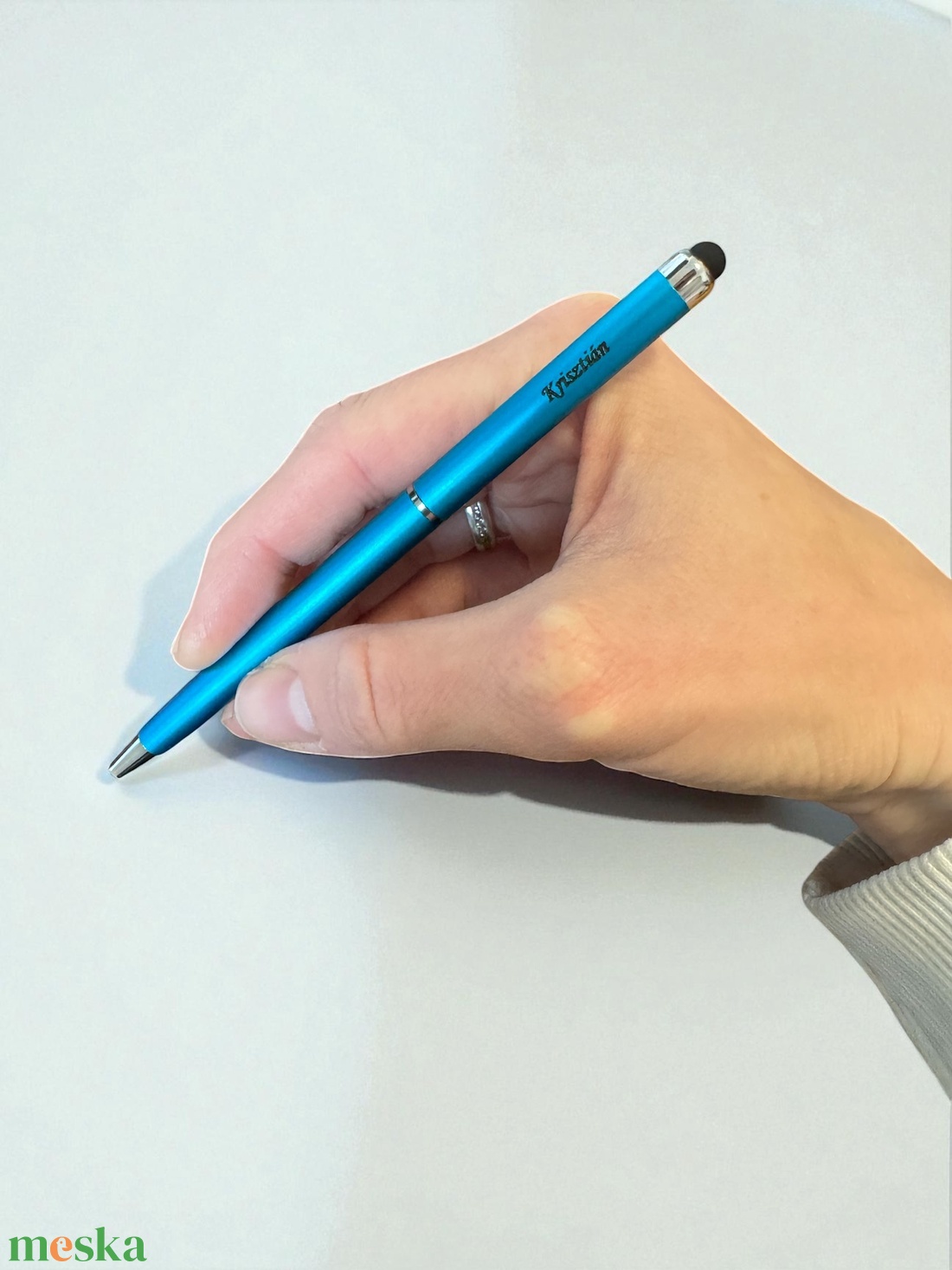 Gravírozott toll - több színben - otthon & életmód - papír, írószer - ceruza & toll - Meska.hu