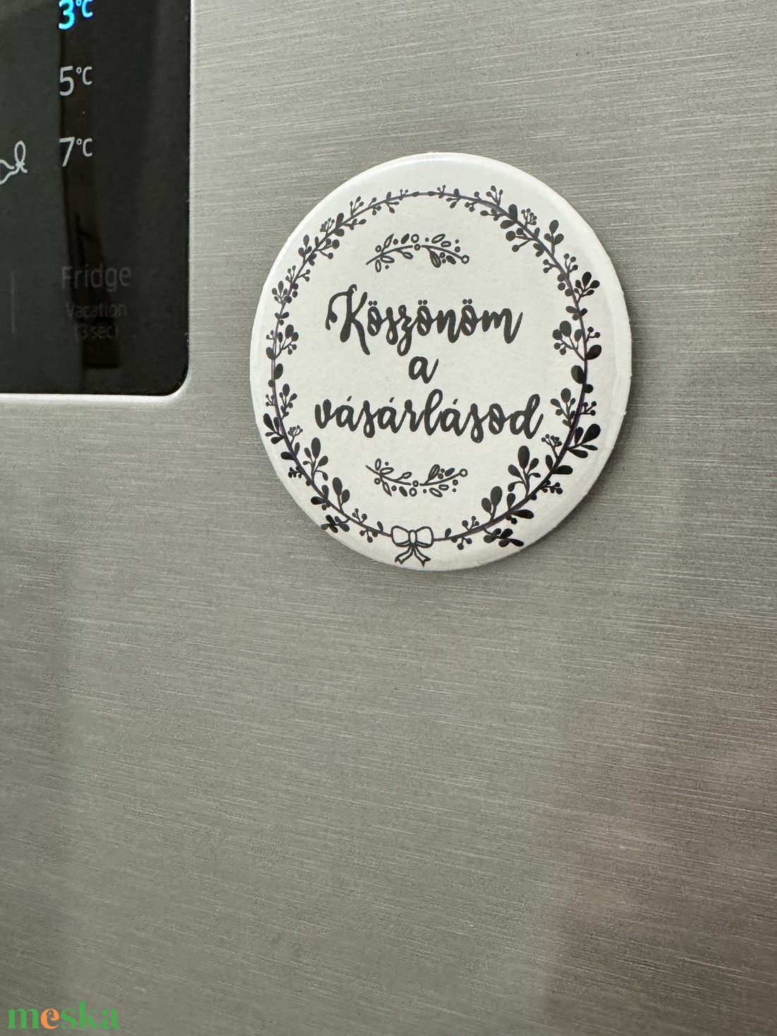 Egyedi hűtőmágnes - otthon & életmód - konyhafelszerelés, tálalás - konyhai dekoráció - hűtőmágnes - Meska.hu