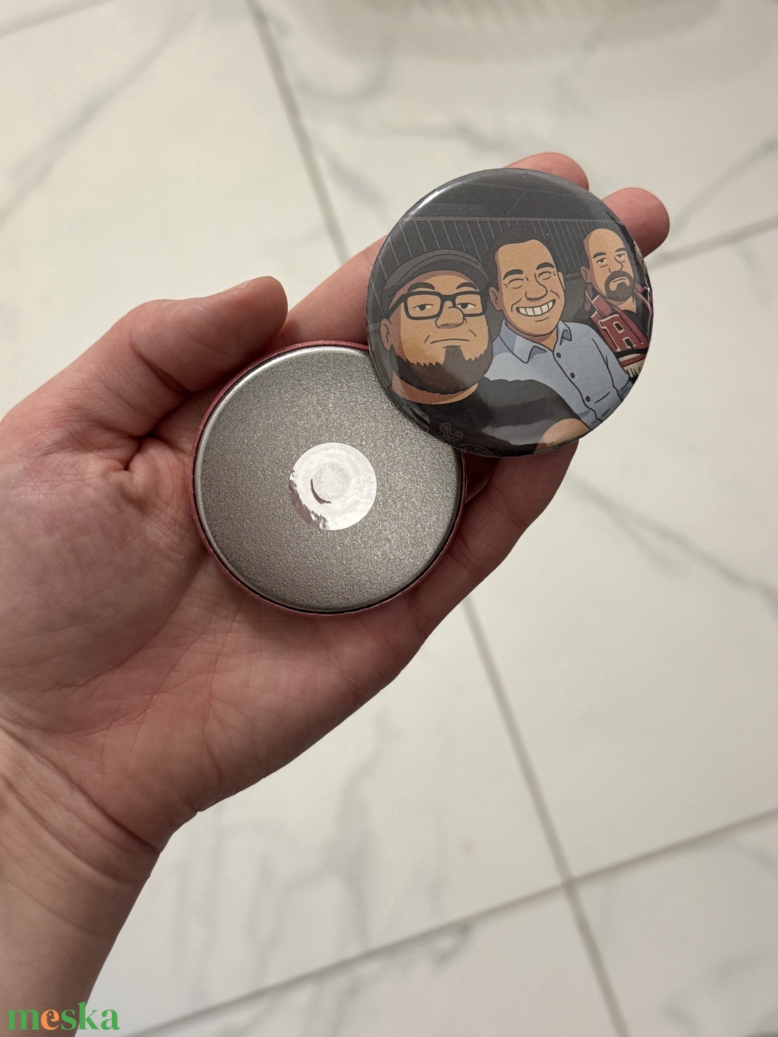 Egyedi hűtőmágnes - otthon & életmód - konyhafelszerelés, tálalás - konyhai dekoráció - hűtőmágnes - Meska.hu