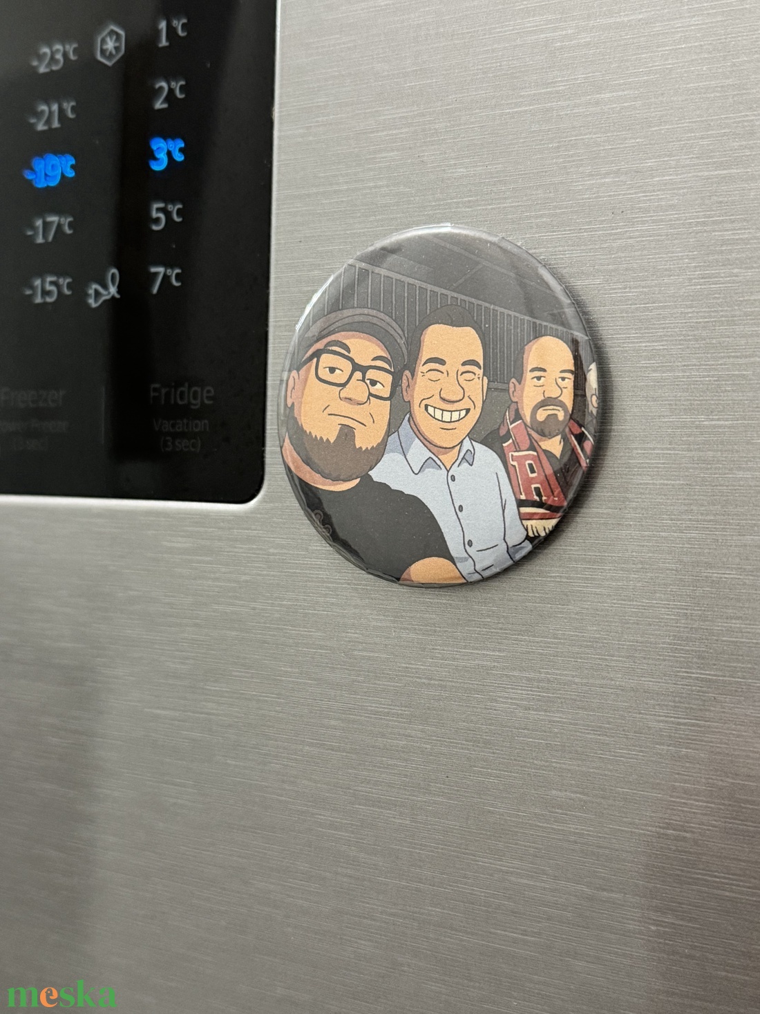 Egyedi hűtőmágnes - otthon & életmód - konyhafelszerelés, tálalás - konyhai dekoráció - hűtőmágnes - Meska.hu