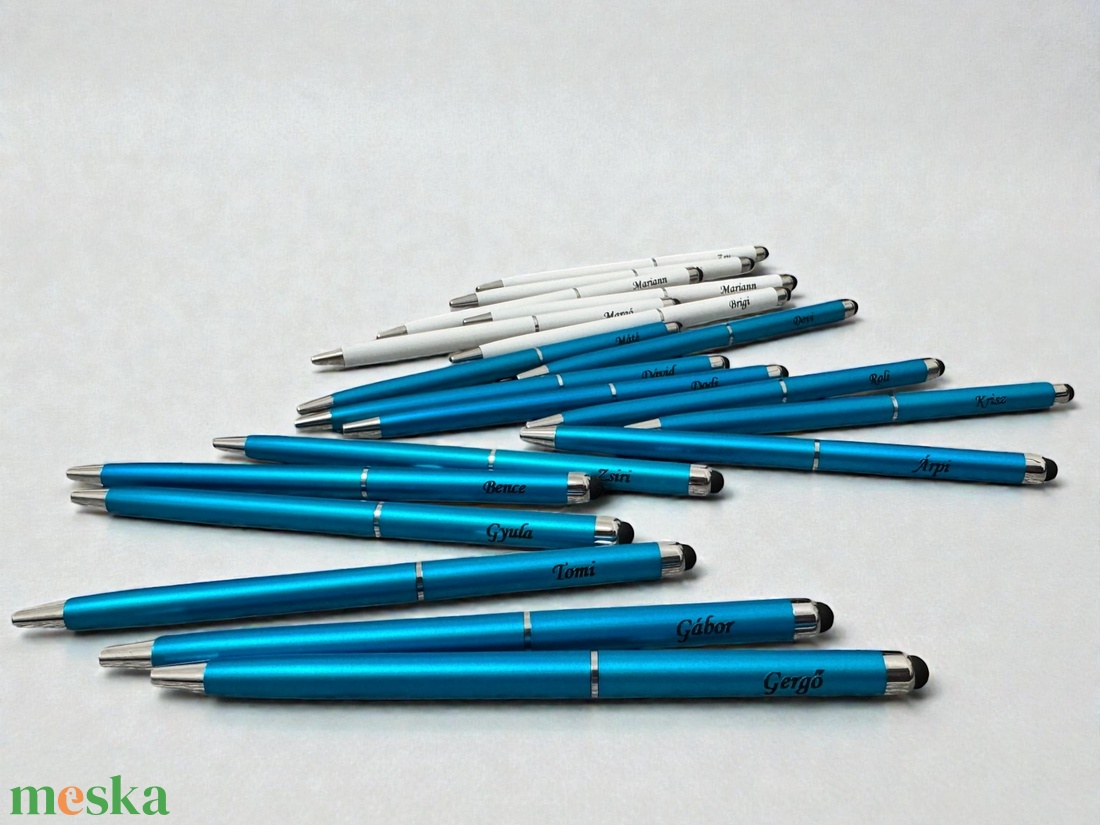 Gravírozott toll - több színben - otthon & életmód - papír, írószer - ceruza & toll - Meska.hu