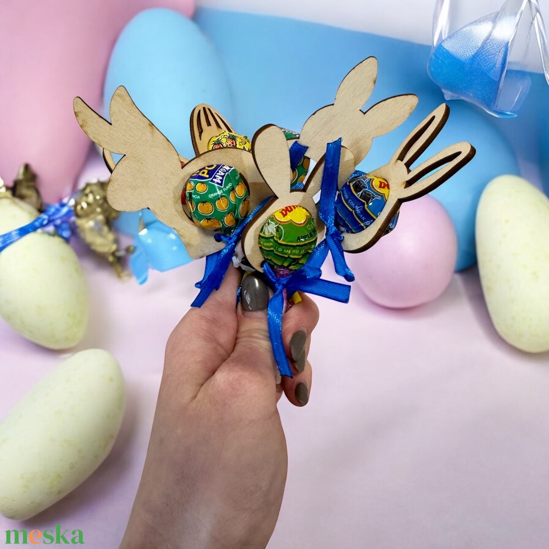 Húsvéti nyalókatartók - élelmiszer - édesség - nyalóka - Meska.hu