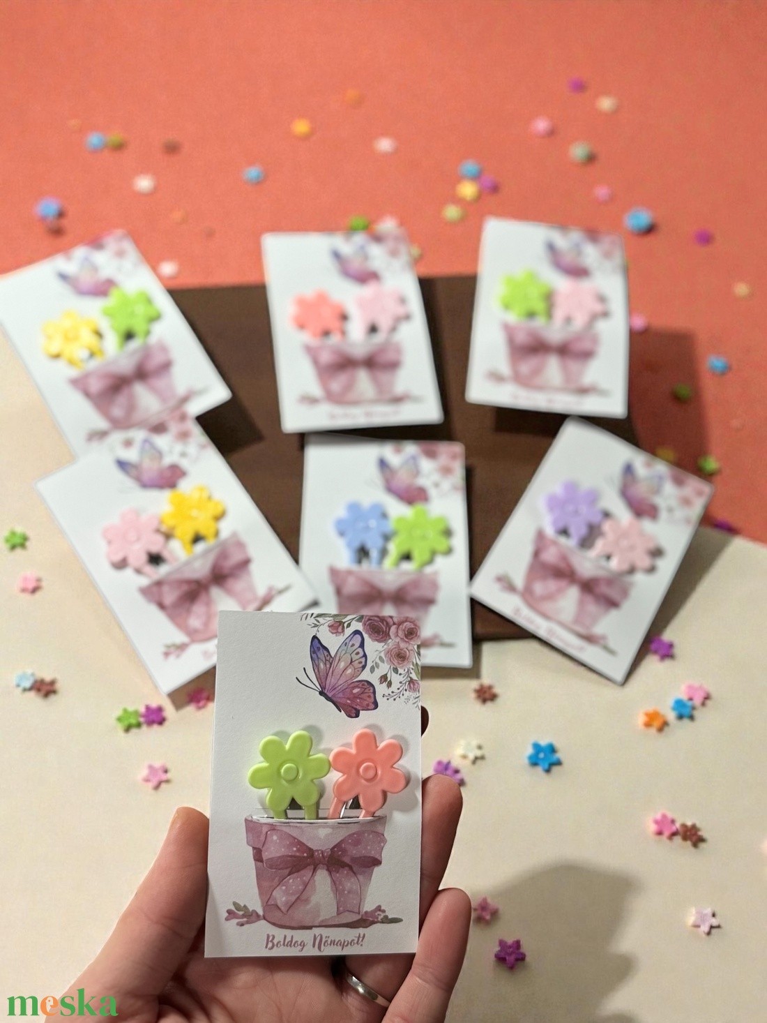 Nőnapi hajcsat ajándék - ruha & divat - hajdísz & hajcsat - hajdísz - Meska.hu