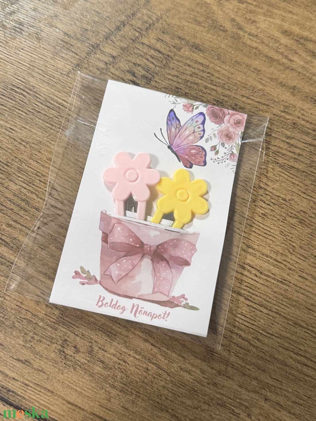 Nőnapi hajcsat ajándék - ruha & divat - hajdísz & hajcsat - hajdísz - Meska.hu