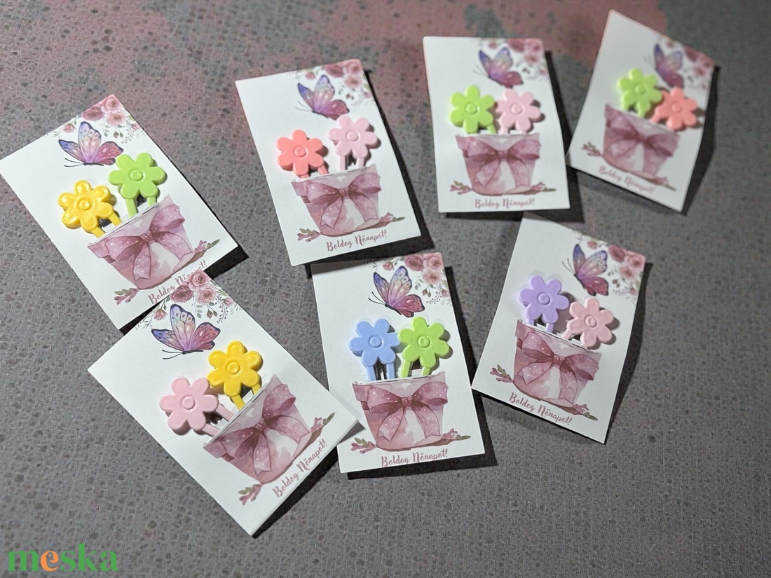 Nőnapi hajcsat ajándék - ruha & divat - hajdísz & hajcsat - hajdísz - Meska.hu