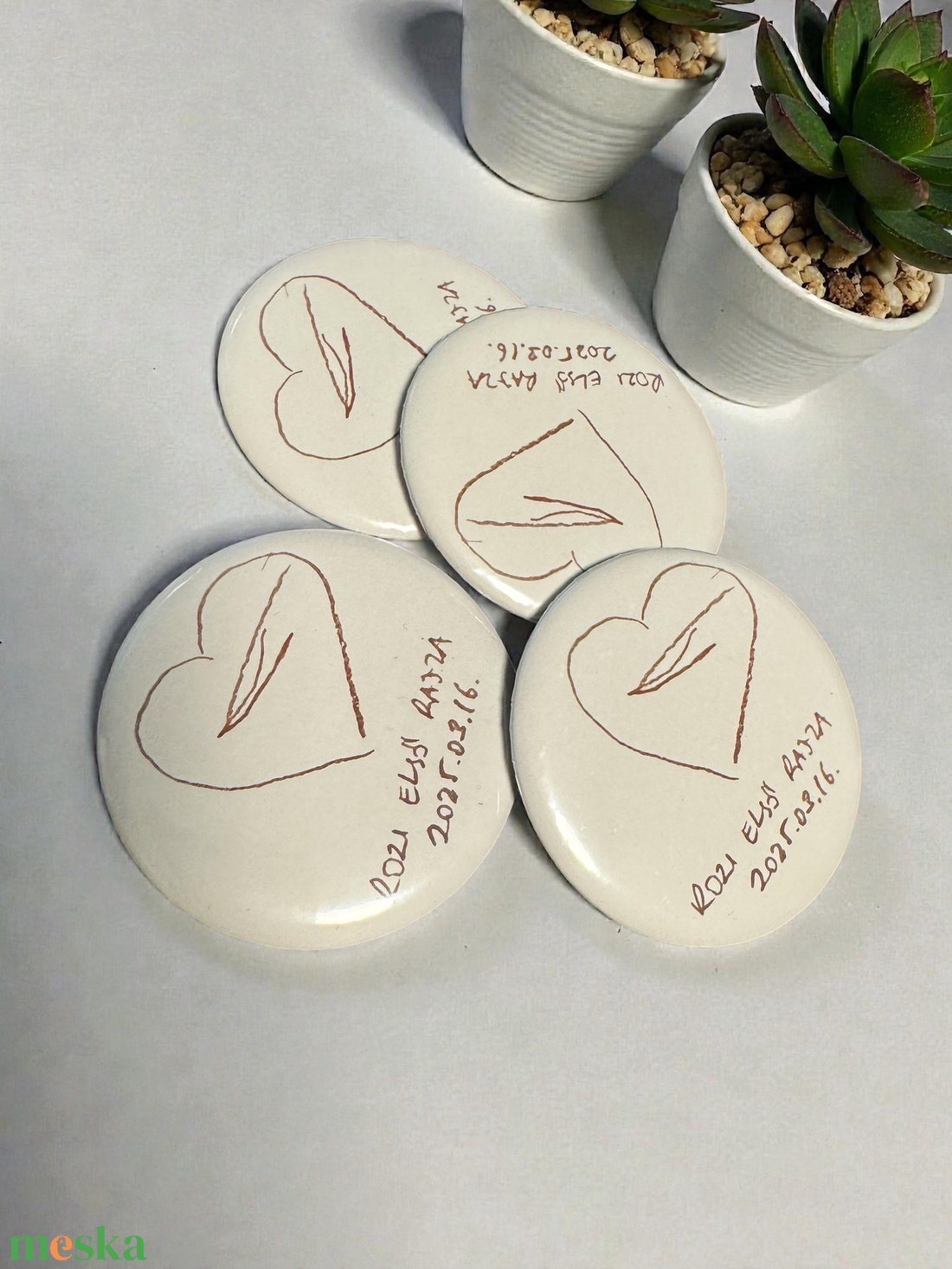 Gyerekrajzos zsebtükör - szépségápolás - arcápolás - smink kellék - Meska.hu