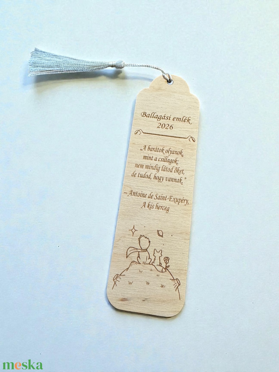 Kis herceg könyvjelzők ballagásra - egyedi felirattal - könyv & zene - könyvjelző - Meska.hu
