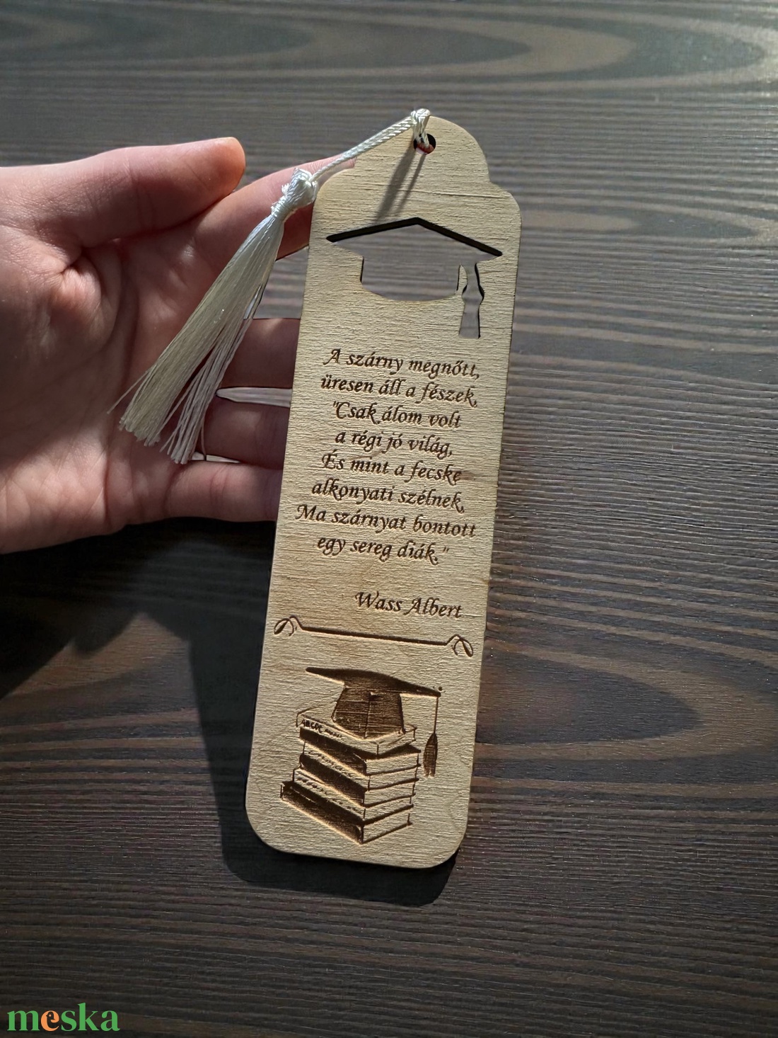 Könyvjelzők ballagásra - egyedi felirattal - könyv & zene - könyvjelző - Meska.hu