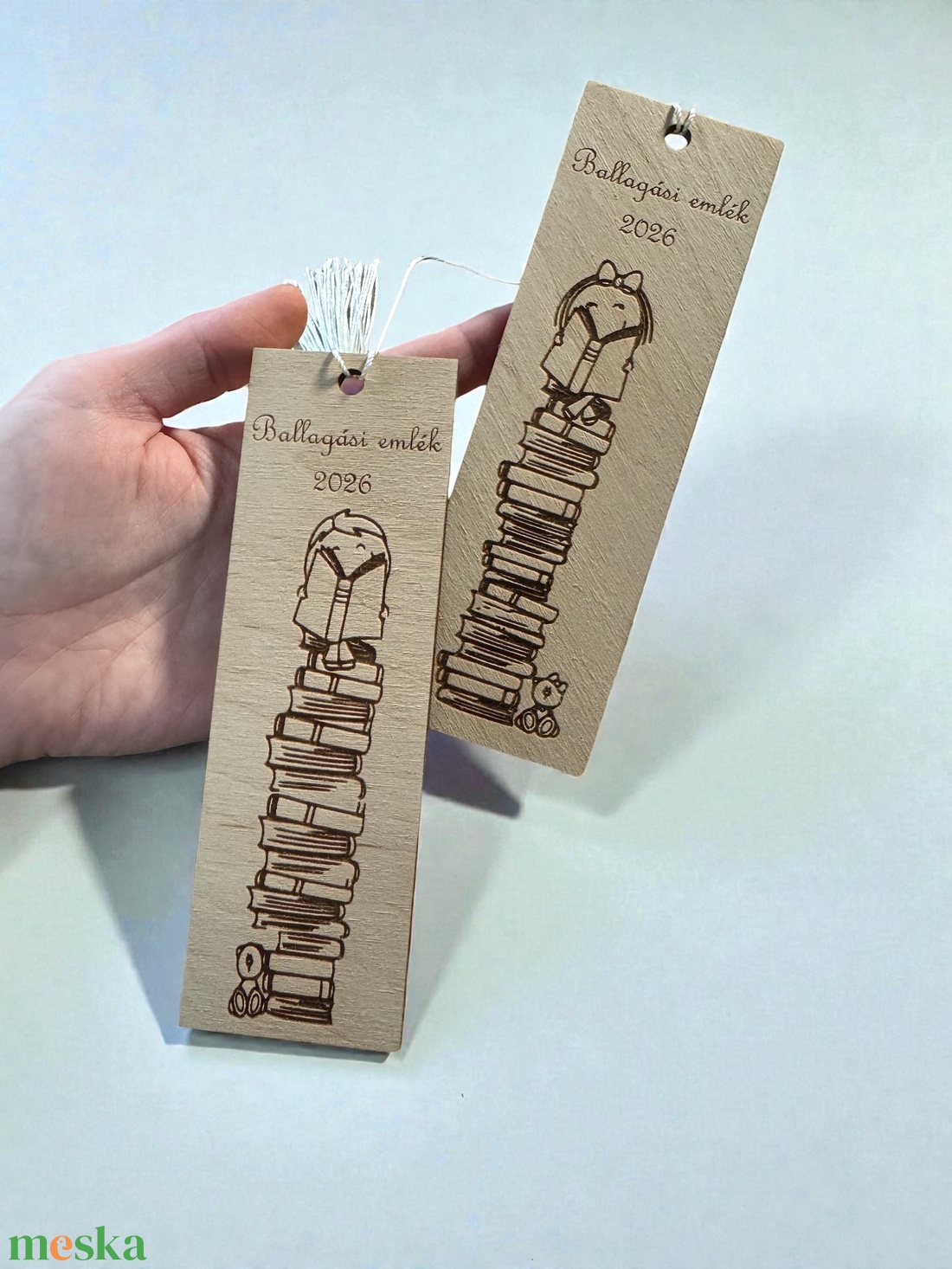 Óvodai ballagási könyvjelzők - egyedi felirattal - könyv & zene - könyvjelző - Meska.hu