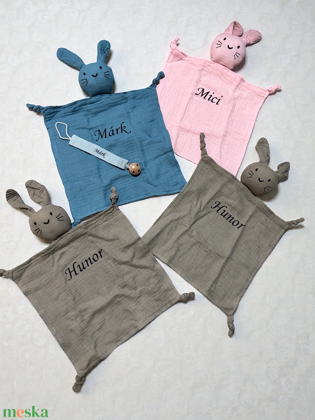 Egyedi neves baba szett - baba - mama - babalátogató ajándékcsomag - Meska.hu