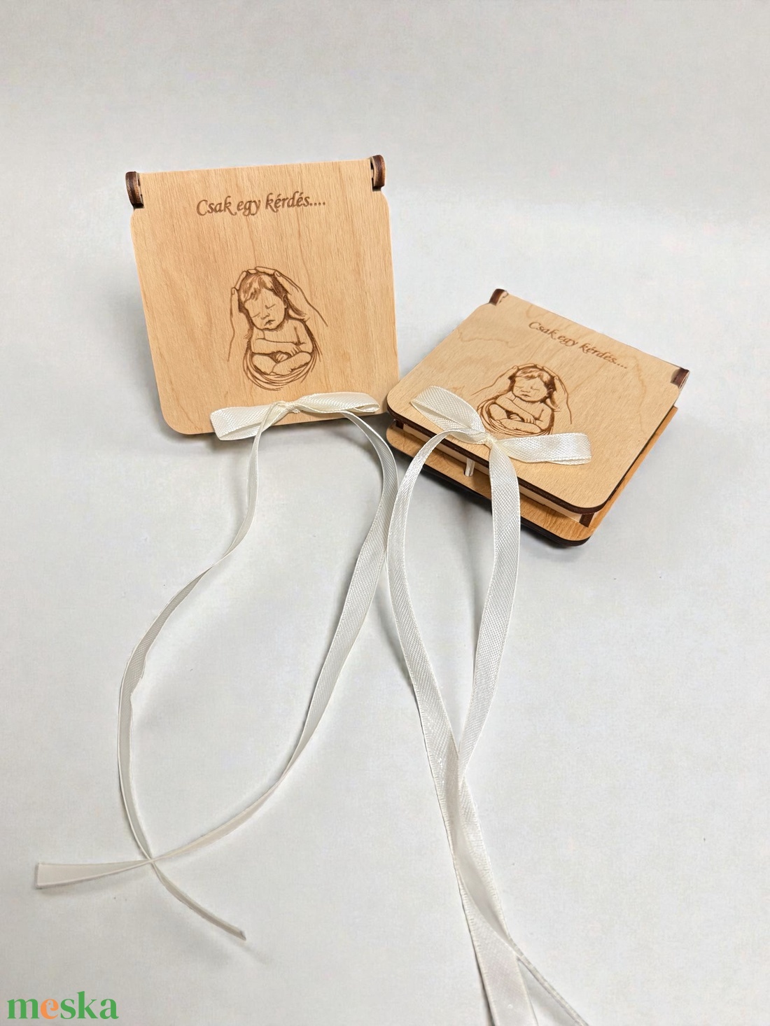Keresztszülő felkérő - baba - mama - keresztelő kellékek - keresztelőajándékok - Meska.hu