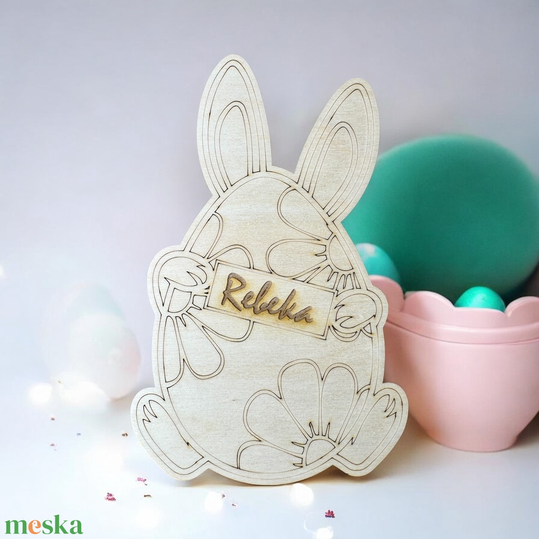 Színezhető húsvéti apróság - karácsony - karácsonyi lakásdekoráció - karácsonyfadíszek - Meska.hu