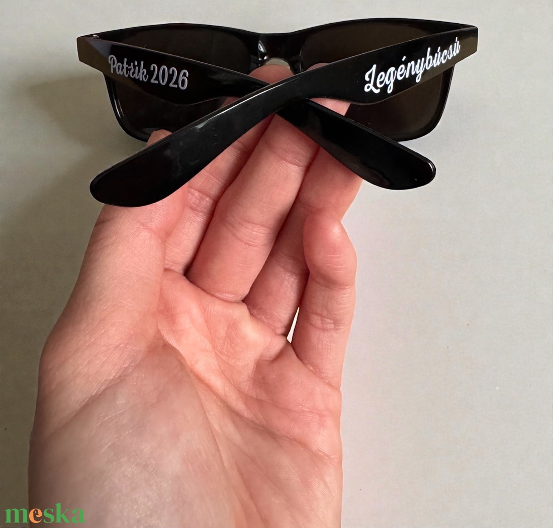 Legénybúcsú szemüveg - esküvő - legénybúcsú - Meska.hu