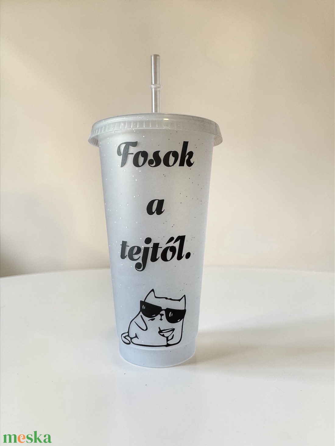 Egyedi szöveges, grafikás repohár - esküvő - emlék & ajándék - köszönőajándék - Meska.hu