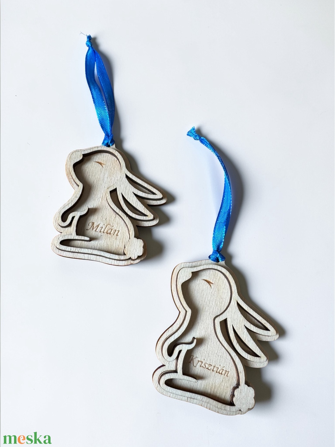 Egyedi húsvéti dísz - nevekkel, évszámmal - ünnepi díszek, dekorációk - húsvéti díszek és dekorációk - húsvéti asztaldíszek - Meska.hu