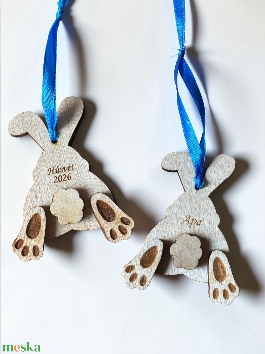 Egyedi húsvéti dísz - nevekkel, évszámmal - ünnepi díszek, dekorációk - húsvéti díszek és dekorációk - húsvéti asztaldíszek - Meska.hu