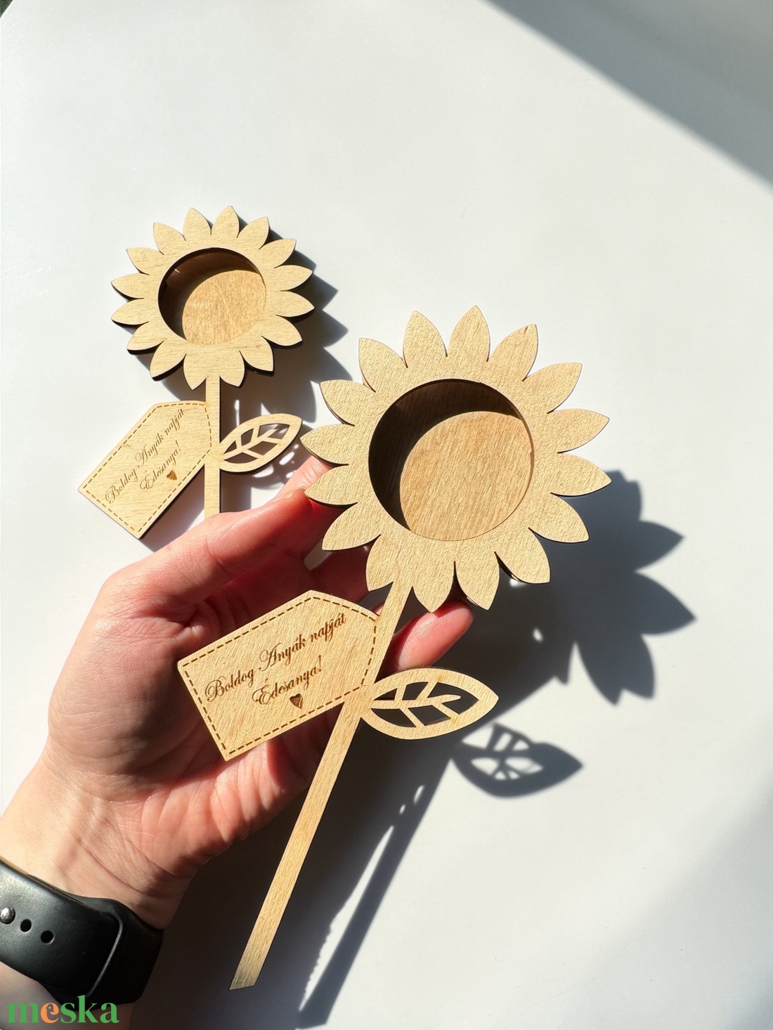 Fényképes örökvirág anyák napjára - kellékek & szerszámok - dekorációs kellékek - virágfej - Meska.hu