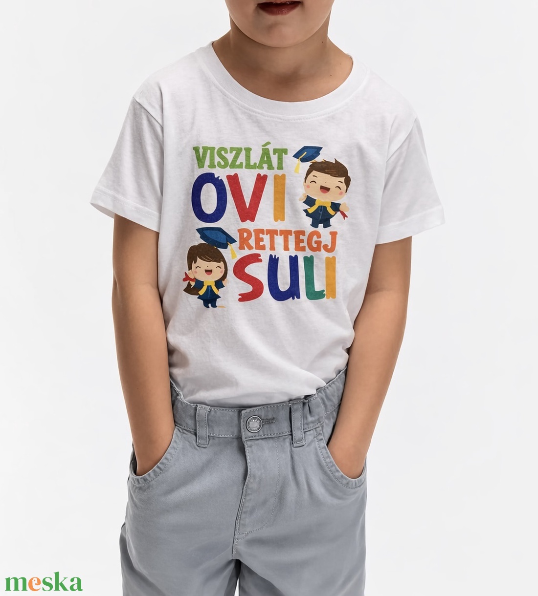 Gyerek ballagási pólók � Oviból az iskolába!  - ruha & divat - gyerekruha - póló - Meska.hu