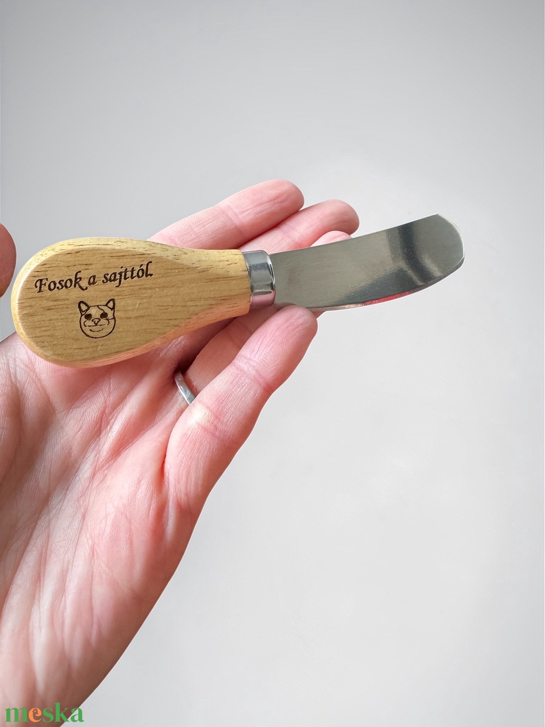 Fosok a sajttól sajtvágó - otthon & életmód - konyhafelszerelés, tálalás - sütés, főzés - kés & késtartó - Meska.hu