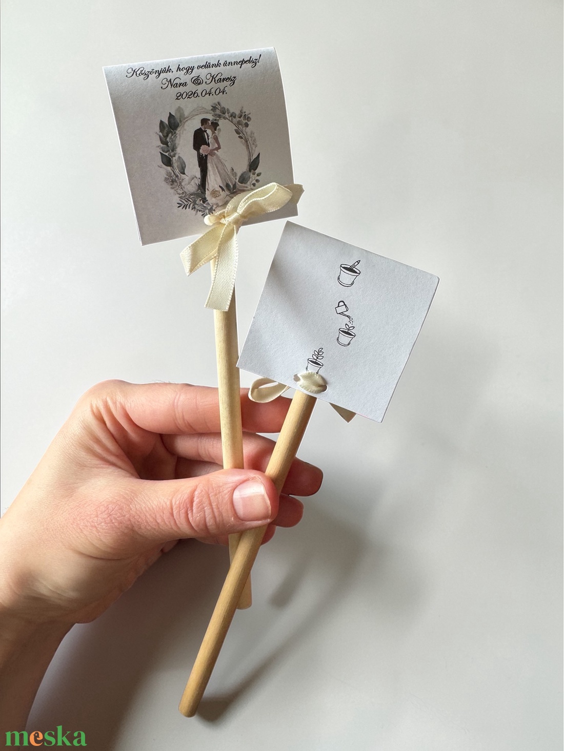Ültethető ceruza köszönőajándék - esküvő - emlék & ajándék - köszönőajándék - Meska.hu