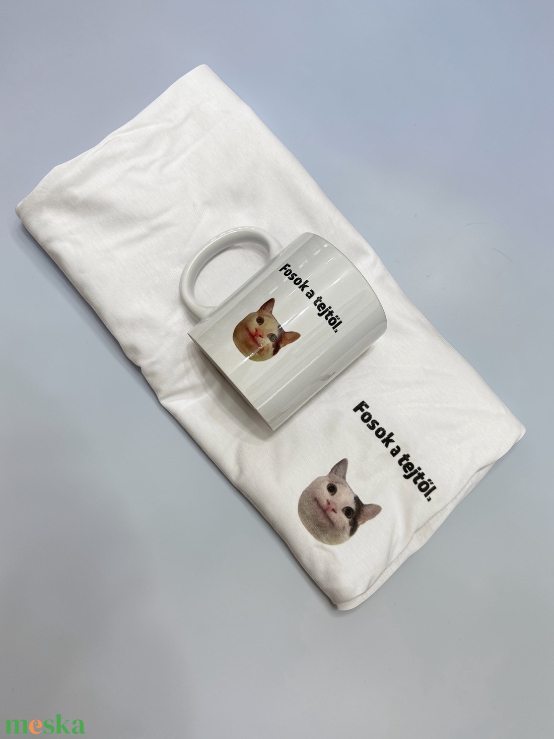 Fosok a tejtől póló - ruha & divat - női ruha - póló, felső - Meska.hu