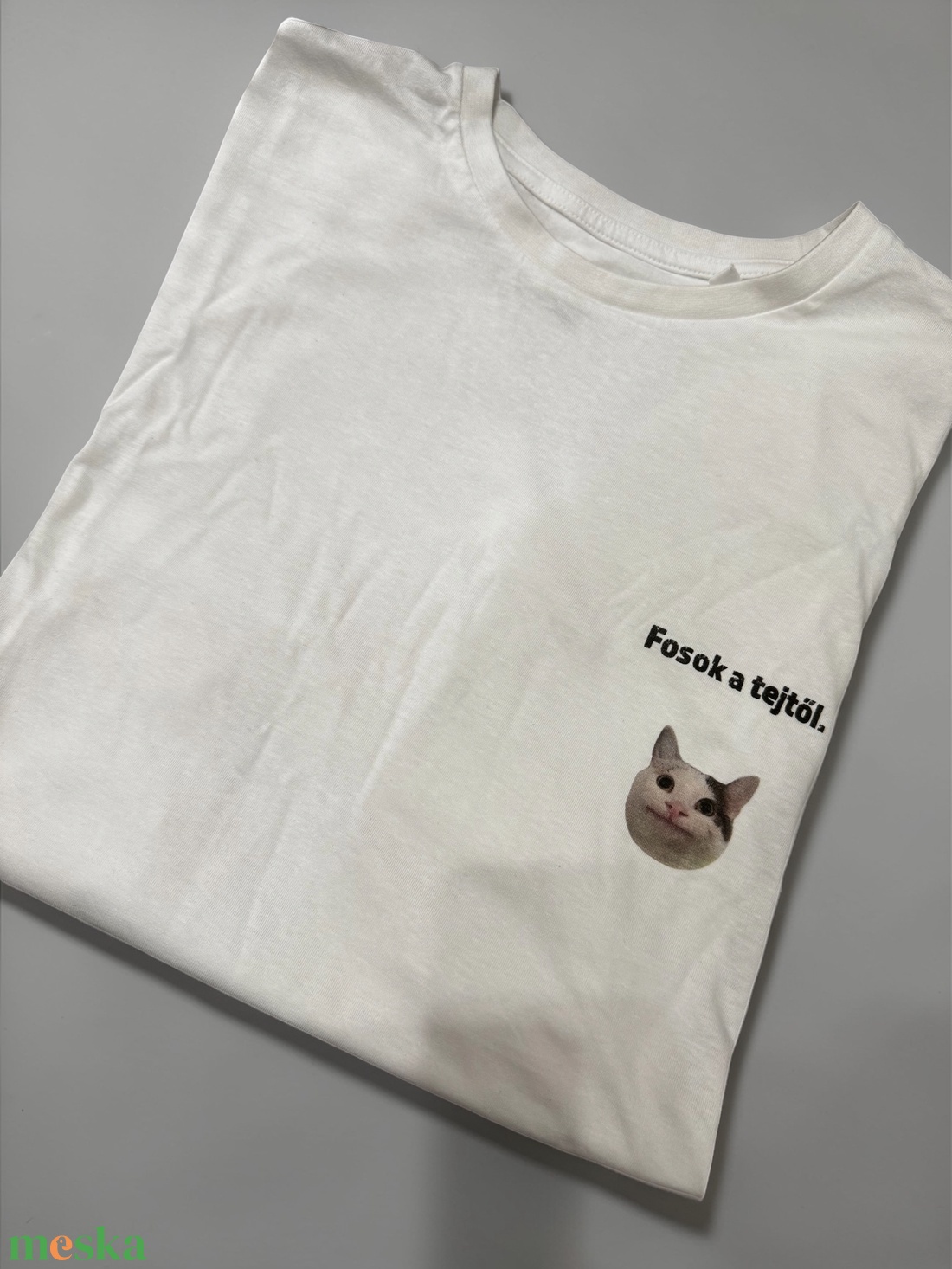 Fosok a tejtől póló - ruha & divat - női ruha - póló, felső - Meska.hu