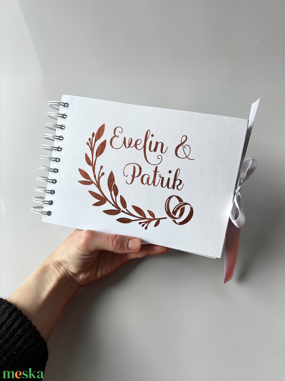 Esküvői vendégkönyv  - esküvő - emlék & ajándék - vendégkönyv - Meska.hu