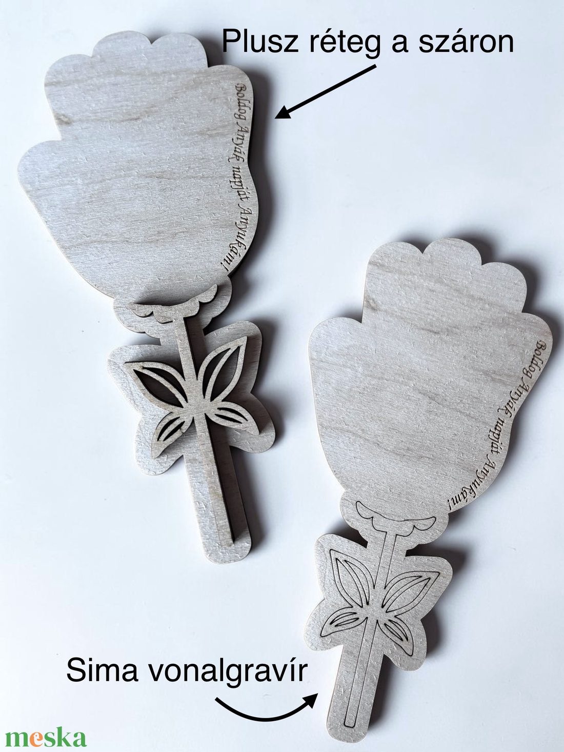 Kézlenyomatos örökvirág Anyák napjára � egyedi névvel, választható mintával, festhető ajándék gyerekeknek - kellékek & szerszámok - dekorációs kellékek - virágfej - Meska.hu